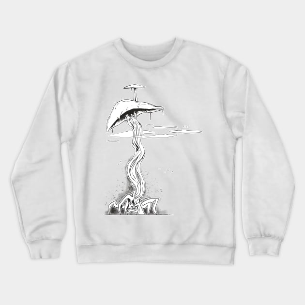 A Really Tall Mushroom Crewneck Sweatshirt by F0XDEN